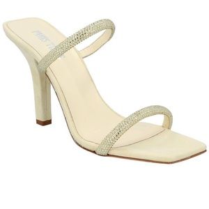 PARIS TEXAS Holly Linda Mule Woman Beige Sandals
